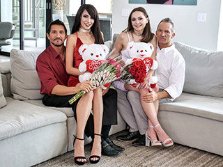 Valentines Day Daughter-in-law Romp