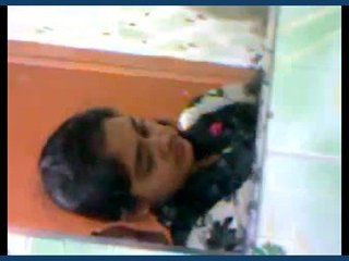 Cute Indian girl gets crazy in school