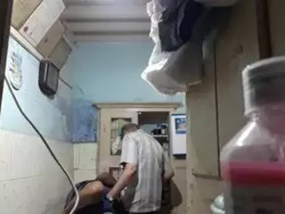 A village doctor engages in sexual act