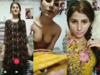 Pakistani girl's video chat with her