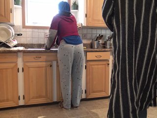 Arab wifey receives tough doggy-style