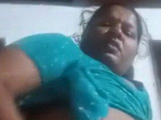 Indian aunty uses fake penis for safe