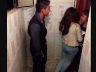 Inebriated duo gets frisky in rest room
