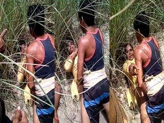 Desi MMS video of gang orgy in outdoor
