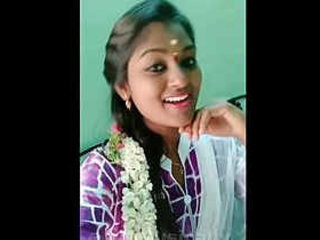 Tamil girl: Video converse with a