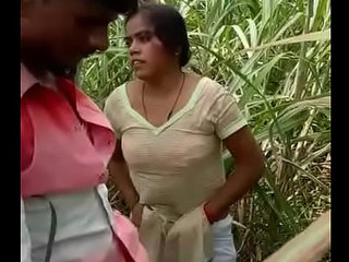 Desi duo caught in the action outdoors