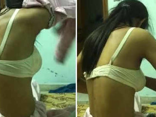 A Desi Indian girl is charmed by a