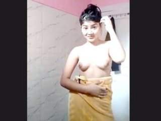 A adorable Indian dame gets insatiable