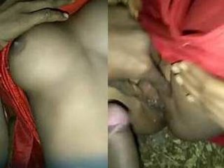 Desi duo enjoys outdoor bang-out in the