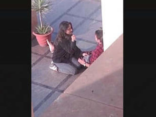 Public forearm job and oral romp in the