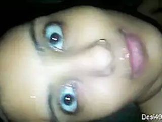 Solo damsel Indian girl's web cam douche