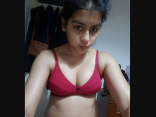 Aunt from Desi gets naked and horny for