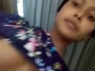 A lovely Desi female uncovers her thick
