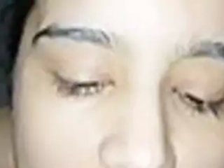 Desi cutie gives a messy bj and takes a