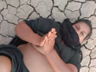 Outdoor romp with a Pakistani