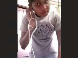 A country girl unveils her huge boobies