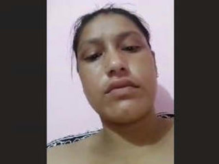 Nepalese housewife unsheathes her
