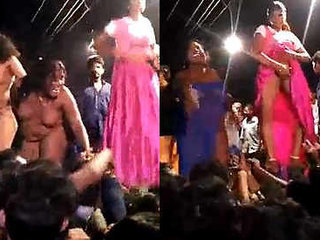 Rural damsels perform stripped