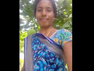 Indian village female unsheathes her