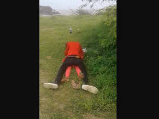 Indian couple's outdoor romance unveiled