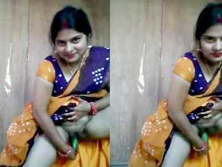 Indian wife unsheathes her off the hook