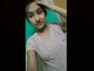 Uber-cute Desi girl reveals and vibrates